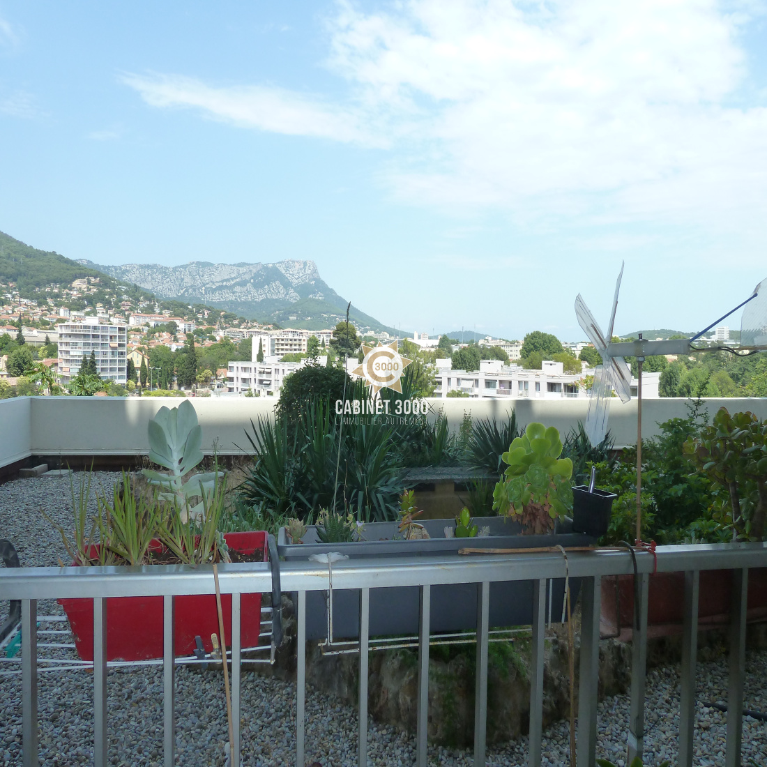 vente M1646 TOULON La Barentine Appartement T3 au rezdechaussée